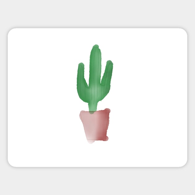 Cactus Sticker by MamaO1